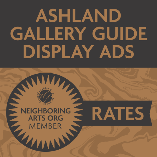 2025 Gallery Guide Display Ads (Neighboring Arts Org Rates)