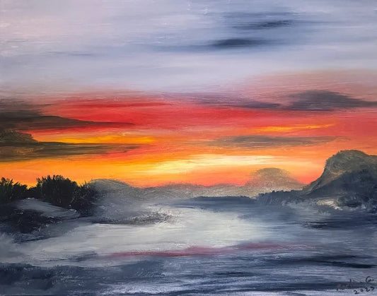 ART on FIRST - Inner Landscape Paintings, Martina Goldberg
