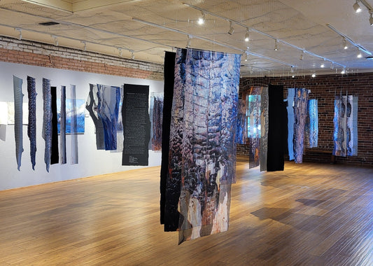 Grants Pass Museum of Art-  Fire and Smoke, Amiko Matsuo, Erika Osborne, Suze Woolf