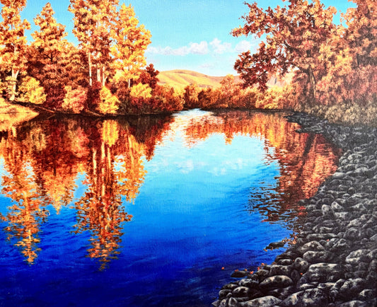 Hummingbird Heart Co. - Vibrant Landscape Paintings, Jennifer Patten Pell